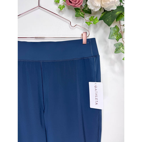 Athleta Run With It Pant in Teal Blue