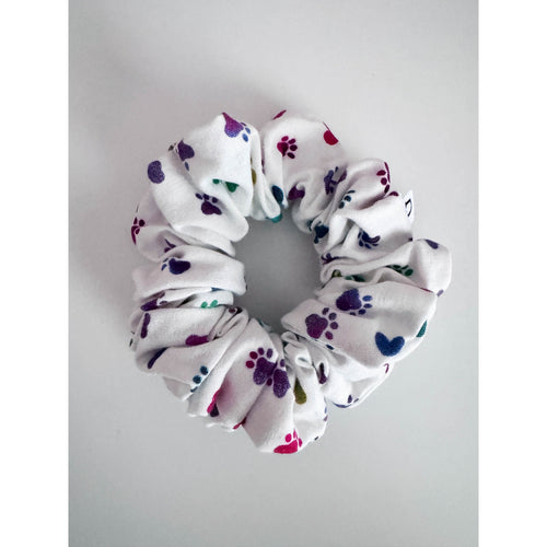 The Paw Print Classic Scrunchie