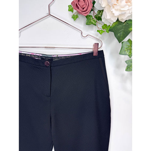 Ted Baker Nadaet Bow Detail Textured Trouser
