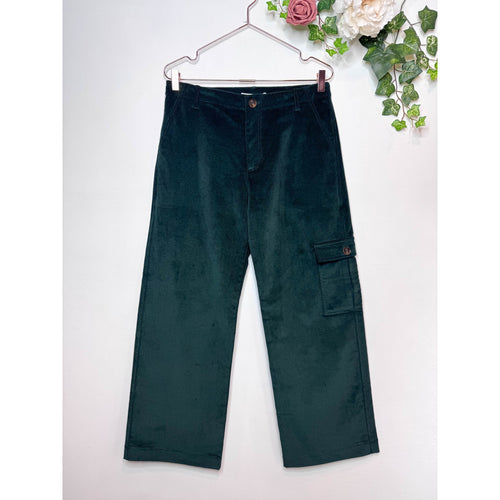 Ciro Lucia! Corduroy Abra Pant in Forest Green