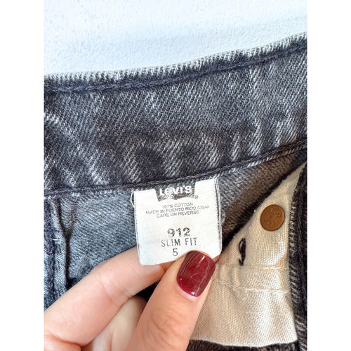 Vintage Levi's 912 Slim Fit High Rise Denim Shorts
