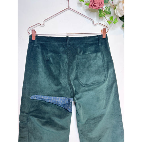 Ciro Lucia! Corduroy Abra Pant in Forest Green