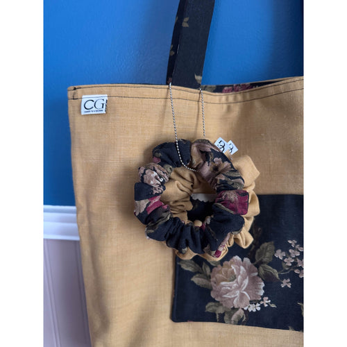 The Dark Floral Reversible Tote Bag