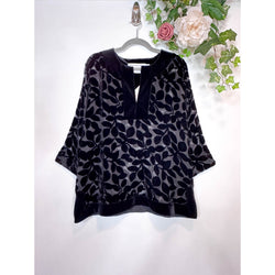 Gretchen Scott Signature Tunic in Luxe Leaf