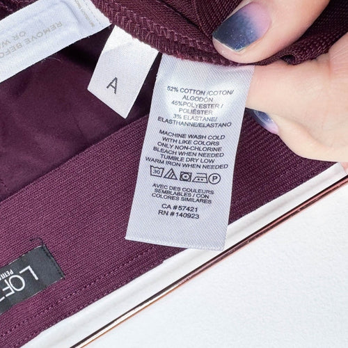 Loft High Waist Skinny Ponte Pants