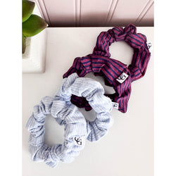 The Blue Skies Ahead Polo Scrunchie Set
