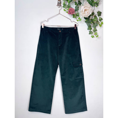 Ciro Lucia! Corduroy Abra Pant in Forest Green