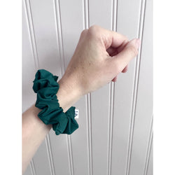 The Forest Green Mini Scrunchie