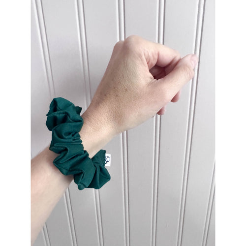 The Forest Green Mini Scrunchie