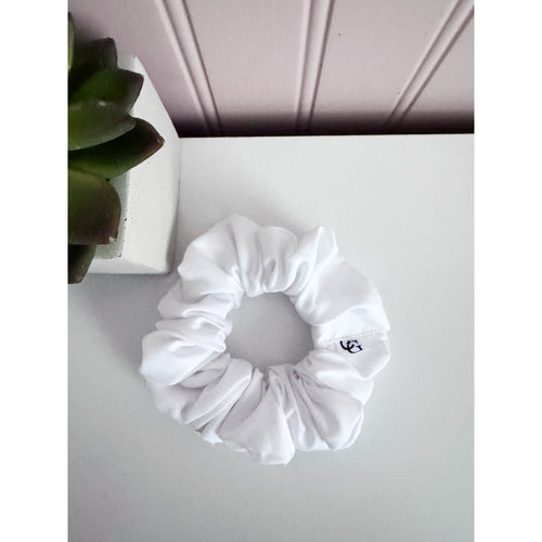 The White Classic Scrunchie