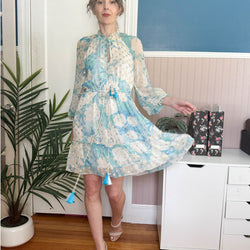 NWT Hemant & Nandita Kaiyo Blush Mini Dress