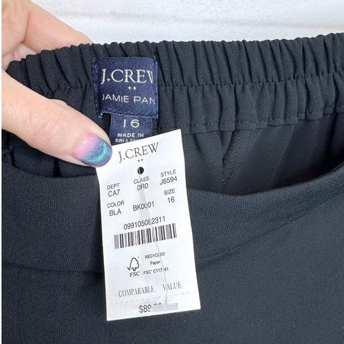 J. Crew Jamie Pant in Black