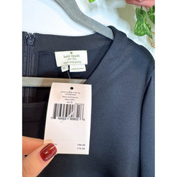 Kate Spade Ponte Scallop Crop Top