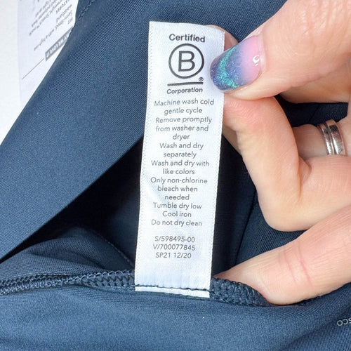 Athleta Run With It Pant in Teal Blue