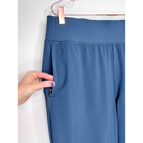 Athleta Run With It Pant in Teal Blue
