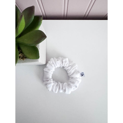 The White Kiddo Scrunchie
