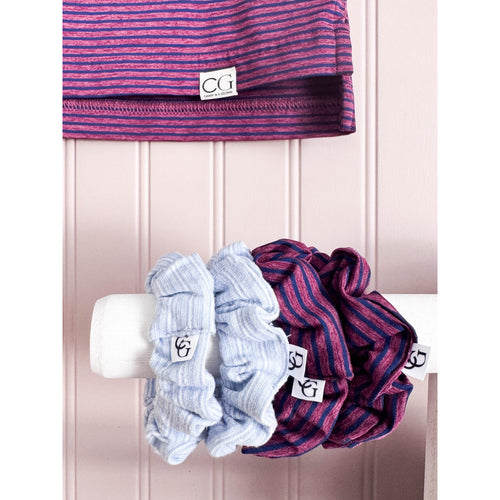 The Blue Skies Ahead Polo Scrunchie Set