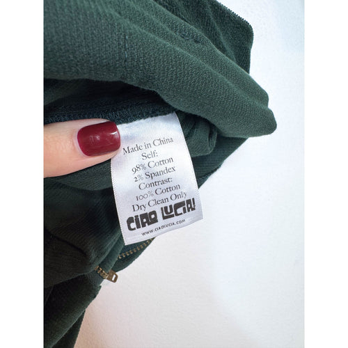 Ciro Lucia! Corduroy Abra Pant in Forest Green