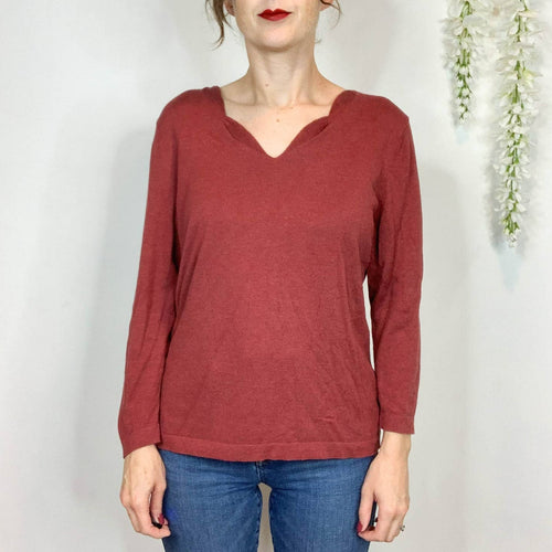 Peruvian Connection 100% Pima Cotton V-Neck Sweater