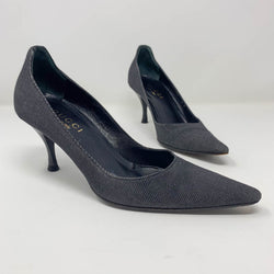 Gucci Decollete Tessuto Stiletto Heel D'Orsay Pumps