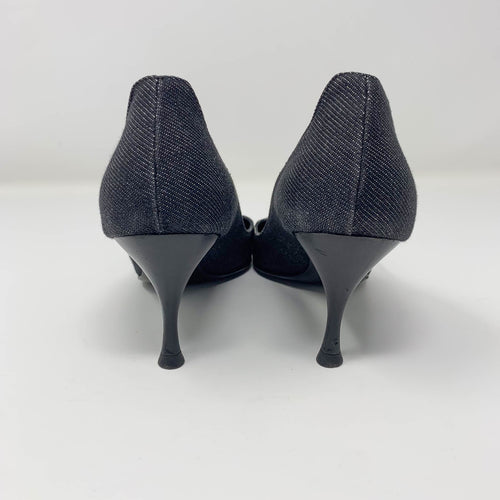 Gucci Decollete Tessuto Stiletto Heel D'Orsay Pumps