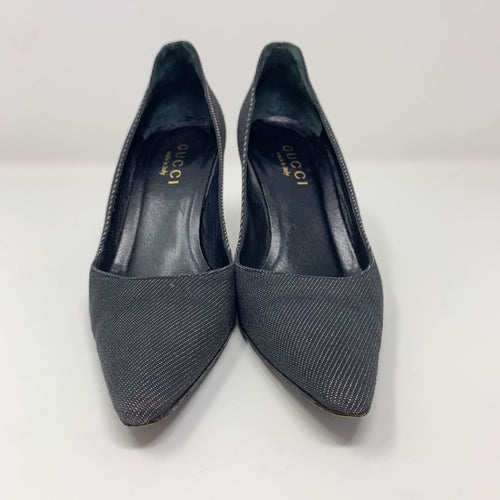 Gucci Decollete Tessuto Stiletto Heel D'Orsay Pumps