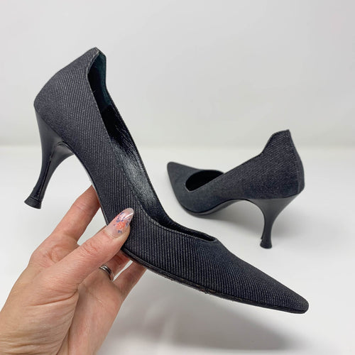 Gucci Decollete Tessuto Stiletto Heel D'Orsay Pumps