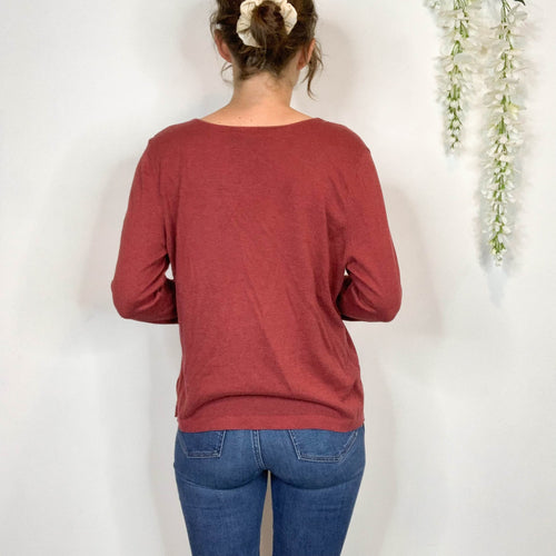 Peruvian Connection 100% Pima Cotton V-Neck Sweater