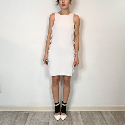 BCBGMaxAzria Eren Shift Dress in White