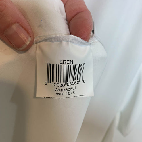 BCBGMaxAzria Eren Shift Dress in White