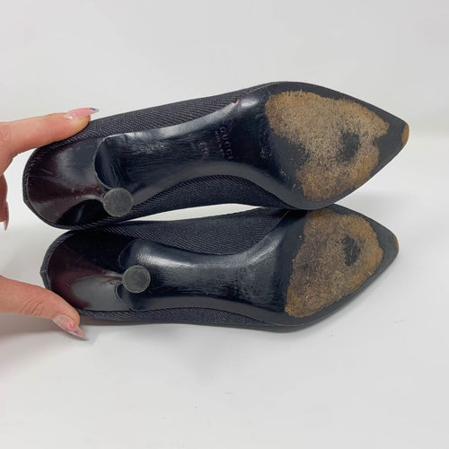 Gucci Decollete Tessuto Stiletto Heel D'Orsay Pumps